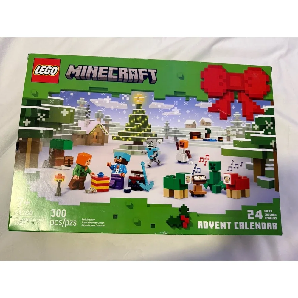 LEGO Minecraft Advent Calendar 2025 21280 Box Damage New Sealed